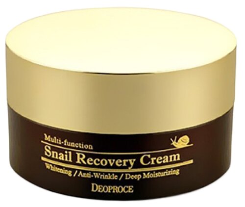 Deoproce Snail Recovery Cream Восстанавливающий крем для лица с муцином улитки - фото 4
