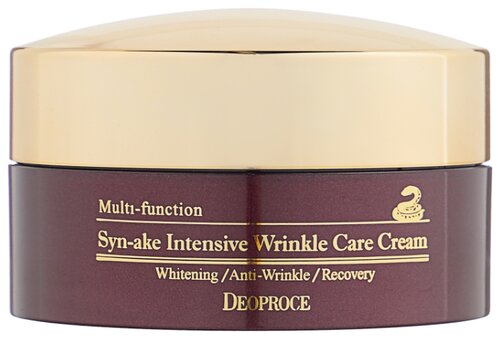 Deoproce Syn-Ake Intensive Wrinkle Care Cream Крем для лица со змеиным ядом - фото 1