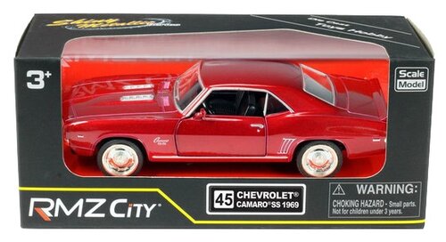 Легковой автомобиль RMZ City Chevrolet Camaro SS 1969 (554026) 1:32 - фото 4
