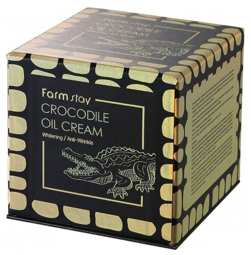 Farmstay Crocodile Oil Cream Крем для лица с жиром крокодила - фото 3