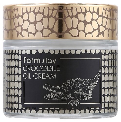 Farmstay Crocodile Oil Cream Крем для лица с жиром крокодила - фото 1