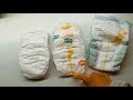 Видео - Сравнение подгузников Honest good, Huggies Elite Soft,  Chicolino