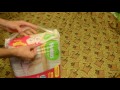 Видео - Распаковка. Подгузники Huggies Ultra Comfort 3 Giga для девочек.