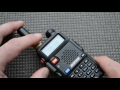 Видео - Рация Baofeng UV-5R сохраняем частоту, настройка каналов