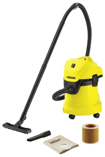 Строительный пылесос KARCHER WD 3 1000 Вт - фото 1