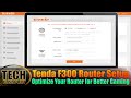 Видео - Tenda F300 Wireless N300 Home Router Review And Configuration ⚡ Tenda Router Setup And Login