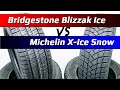 Видео - Bridgestone Blizzak Ice =или= Michelin X-ice Snow