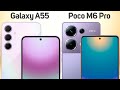 Видео - Samsung Galaxy A55 vs Xiaomi Poco M6 Pro