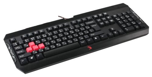 Клавиатура A4Tech Bloody Q100 Black USB - фото 1