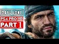 Видео - DAYS GONE Gameplay Walkthrough Part 1 [1080p HD PS4 PRO] - No Commentary