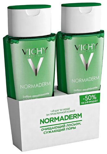 Vichy Normaderm Сужающий поры очищающий лосьон - фото 3