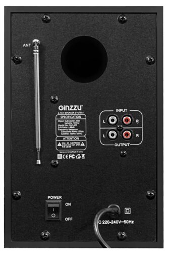 Компьютерная акустика Ginzzu GM-405 - фото 3