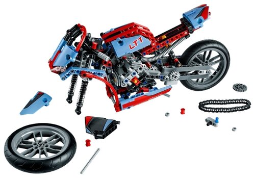 Конструктор LEGO Technic 42036 Стритбайк - фото 3