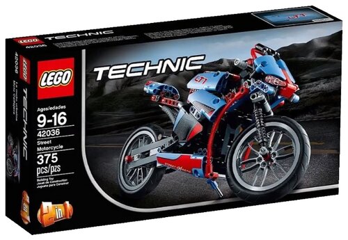 Конструктор LEGO Technic 42036 Стритбайк - фото 1