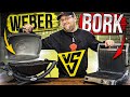 Видео - Электрический гриль WEBER или BORK. Какой выбрать и какой лучше??