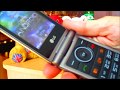 Видео - раскладушка LG g360 в стиле Old School выбирай классику