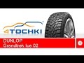 Видео - Зимняя шипованная шина Dunlop Grandtrek Ice 02. 4 точки. Шины и диски 4точки - Wheels