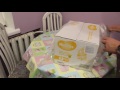 Видео - Подгузники Huggies Elite Soft 3 размер от 5 до 9 кг. 160 штук. Распаковка обзор.