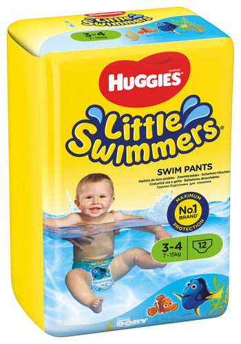 Huggies трусики-подгузники для плавания Little Swimmers 3-4 (7-15 кг) 12 шт. - фото 3