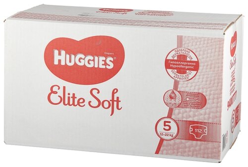 Huggies подгузники Elite Soft 5 (12-22 кг) 112 шт. - фото 3