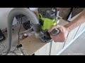 Видео - Врезка дверных петель ручным фрезером RYOBI RRT1600-K. Inset door hinge arms router