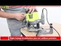 Видео - Фрезер 1600 Вт RYOBI RRT1600-K