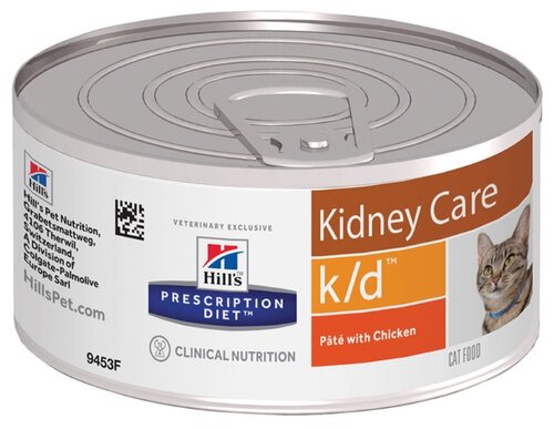 Корм для кошек Hill's Prescription Diet при проблемах с почками, с курицей 156 г - фото 2