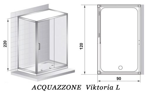 Закрытая кабина Acquazzone Viktoria 120SL L - фото 2