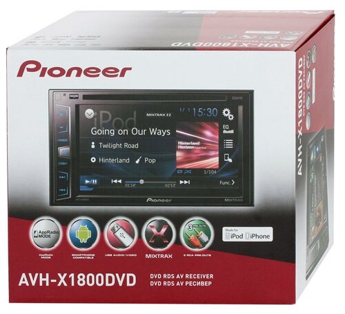 Автомагнитола Pioneer AVH-X1800DVD - фото 3