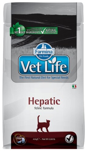 Корм для кошек Farmina Vet Life при проблемах с печенью - фото 1