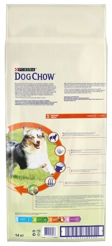 Корм для собак DOG CHOW Mature Adult с курицей для собак старшего возраста - фото 3