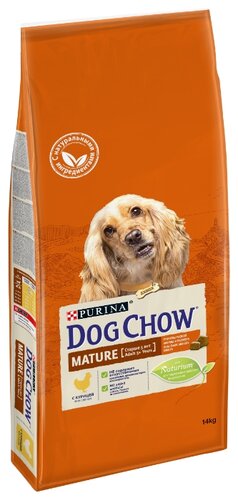 Корм для собак DOG CHOW Mature Adult с курицей для собак старшего возраста - фото 4