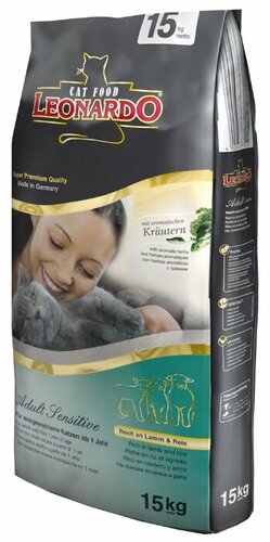 Корм для кошек Leonardo Adult с Ягненком - фото 3
