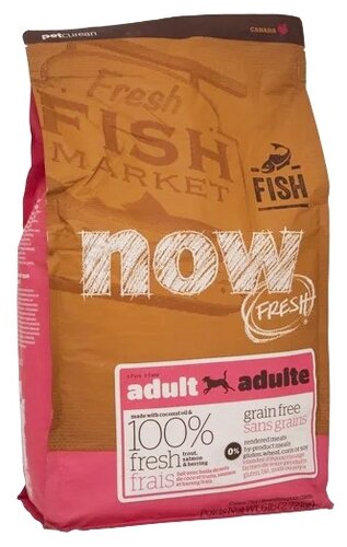 Корм для собак NOW FRESH Grain Free Fish Recipe for Adult Dogs - фото 2