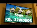 Видео - Телевизор Sony KDL-32WD603