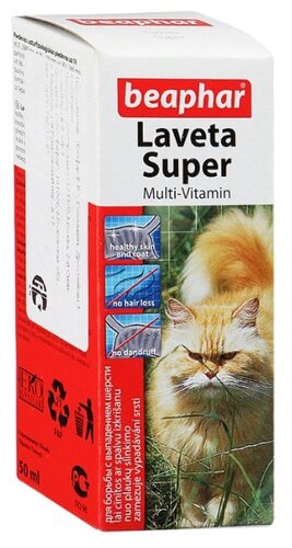 Добавка в корм Beaphar Laveta Super для кошек - фото 2