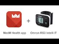 Видео - Connecting and using Omron RS3 Intelli IT (Bluetooth Blood Pressure Monitor) with MedM Health app