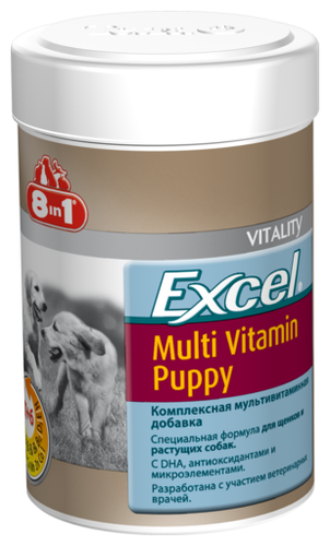 Добавка в корм 8 In 1 Excel Multi Vitamin Puppy для щенков - фото 1