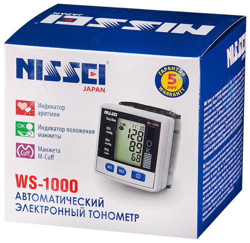 Тонометр Nissei WS-1000 - фото 2