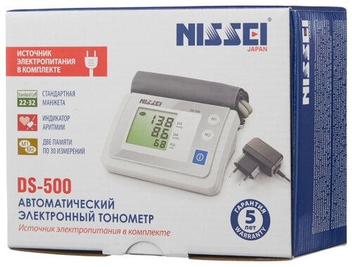 Тонометр Nissei DS-500 - фото 4