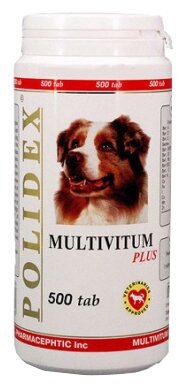 Витамины Polidex Multivitum plus для собак - фото 1