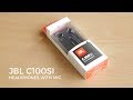 Видео - Jbl C100SI In Ear Headphones With Mic Unboxing, Sound Test And Quick Review