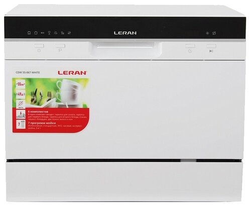 Посудомоечная машина Leran CDW 55-067 WHITE - фото 3