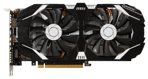 Видеокарта MSI GeForce GTX 1060 1544MHz PCI-E 3.0 3072MB 8008MHz 192 bit DVI HDMI HDCP - фото 1
