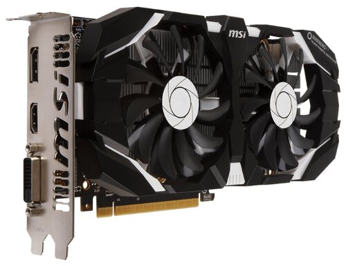 Видеокарта MSI GeForce GTX 1060 1544MHz PCI-E 3.0 3072MB 8008MHz 192 bit DVI HDMI HDCP - фото 2