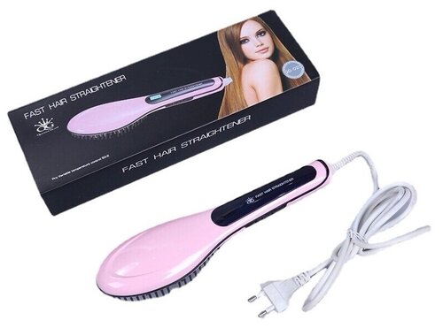 Расческа-выпрямитель Fast Hair Straightener/Расческа/Выпрямитель/Расческа-выпрямитель для волос - фото 4