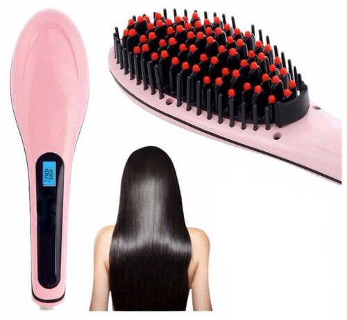 Расческа-выпрямитель Fast Hair Straightener/Расческа/Выпрямитель/Расческа-выпрямитель для волос - фото 2
