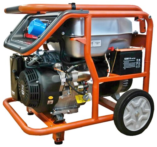 Бензиновая электростанция ZONGSHEN KB 7000 E - фото 3