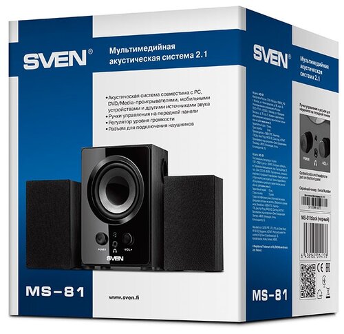 Компьютерная акустика SVEN MS-81 - фото 5