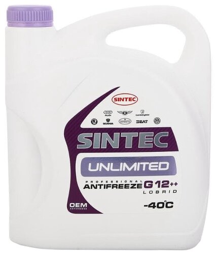 Антифриз SINTEC UNLIMITED G12++, - фото 2